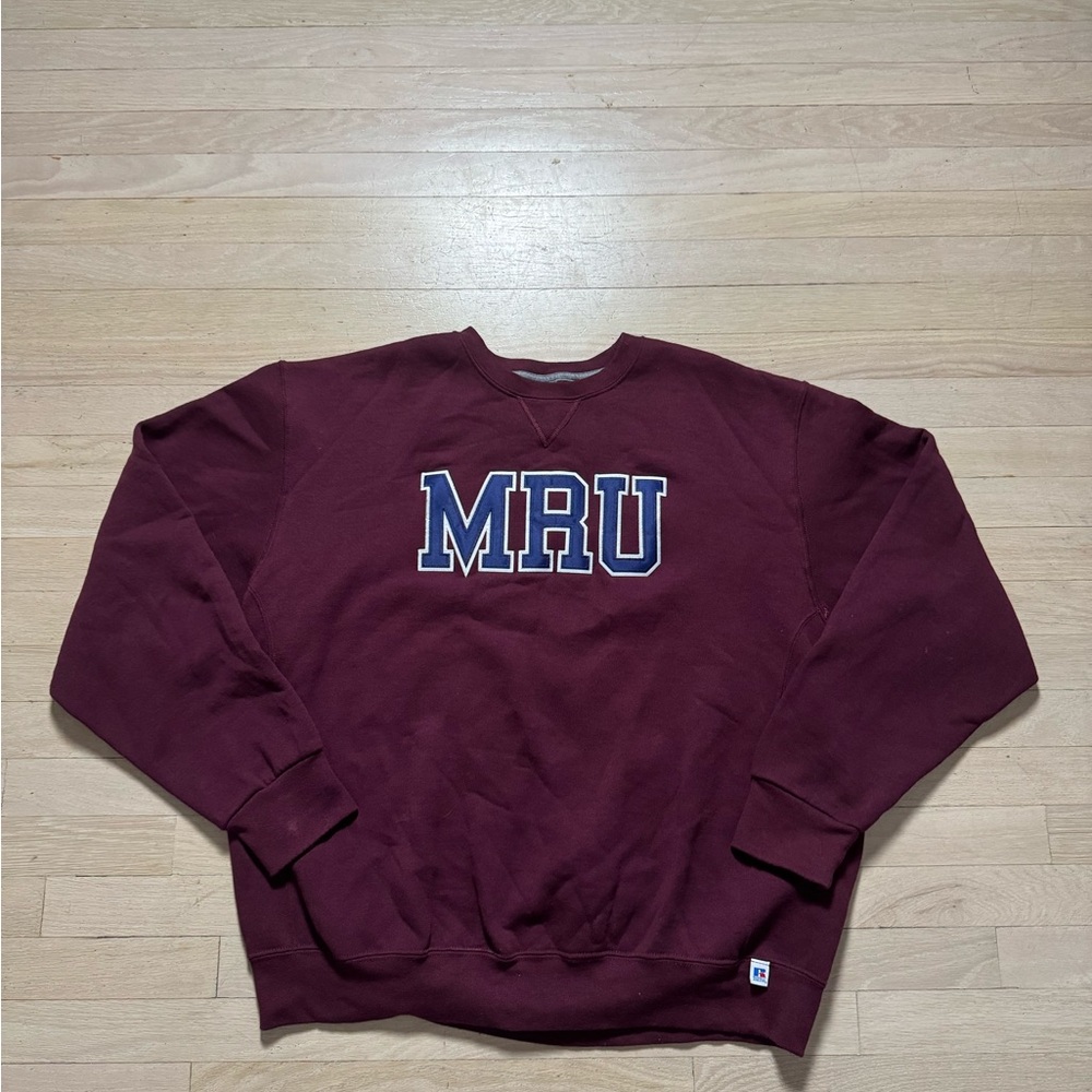 Russell Athletic Maroon Crewneck Sweater size XXL